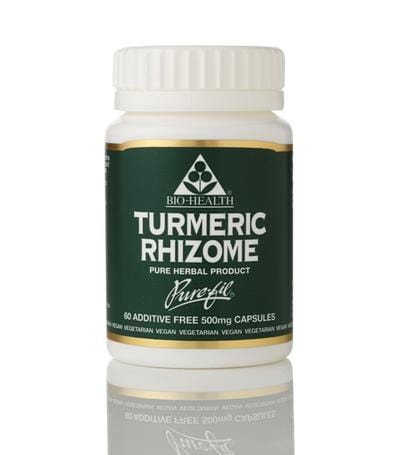 Bio-Health Turmeric Rhizome, 350mg, 60VCaps