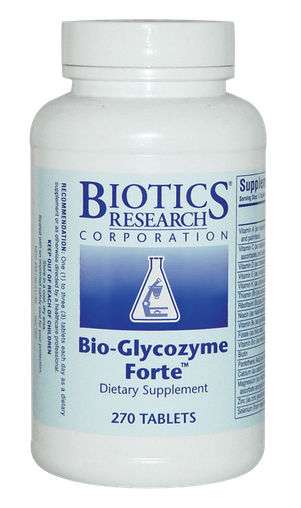 Biotics Research Bio-Glycozyme Forte, 270Tabs