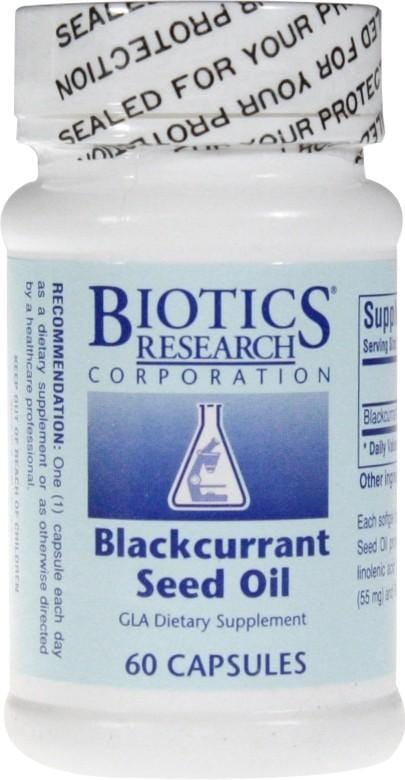 Biotics Research Blackcurrant Seed Oil, 60Caps