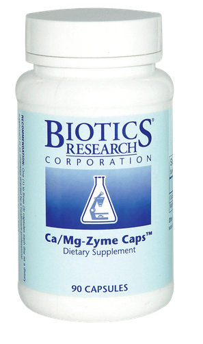 Biotics Research Ca/Mg-Zyme Capsules, 90Caps