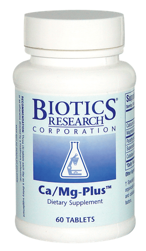 Biotics Research Ca/Mg Plus, 60Tabs