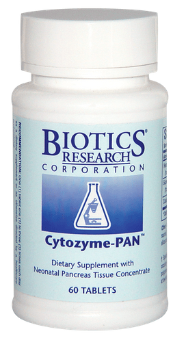 Biotics Research Cytozyme-PAN, 60Tabs