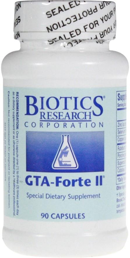 Biotics Research GTA-Forte II, 90Caps
