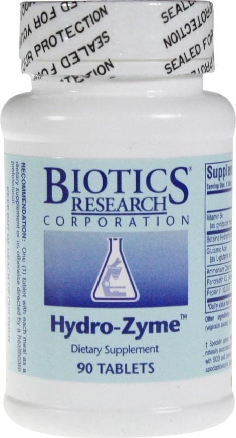 Biotics Research Hydro-Zyme, 90Tabs