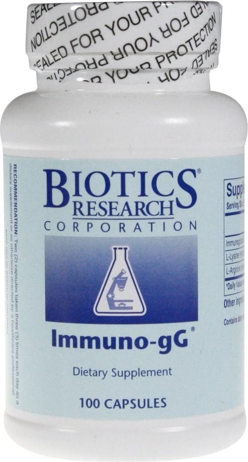 Biotics Research Immuno-gG, 100Caps