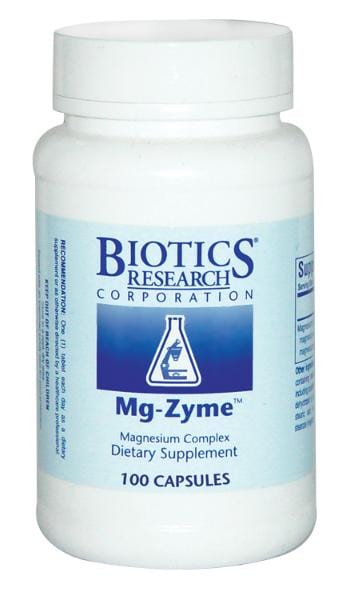 Biotics Research Mg-Zyme, 100Caps