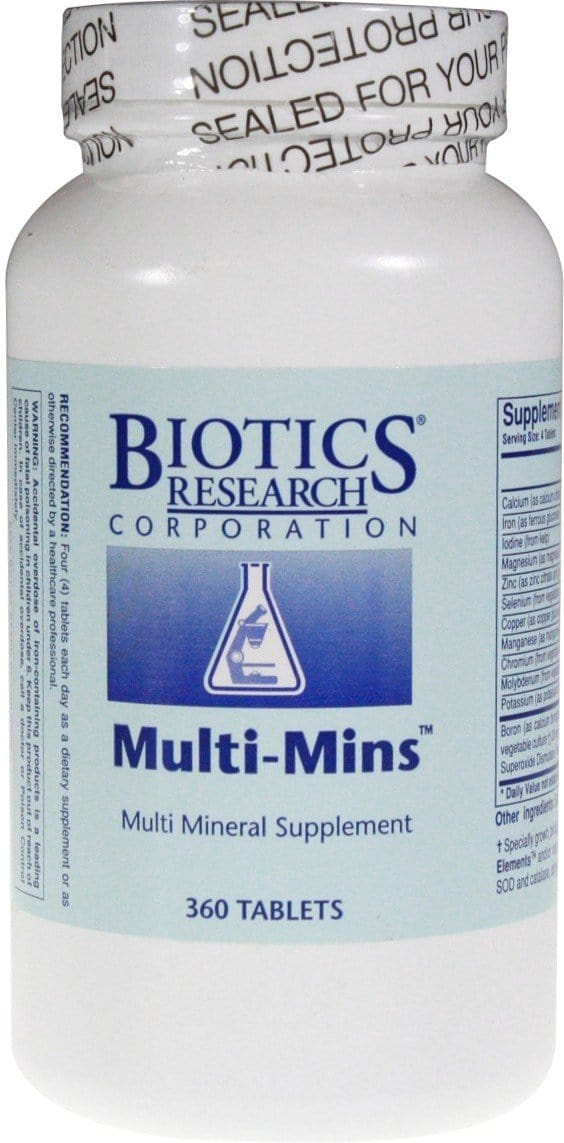 Biotics Research Multi-Mins, 360Tabs