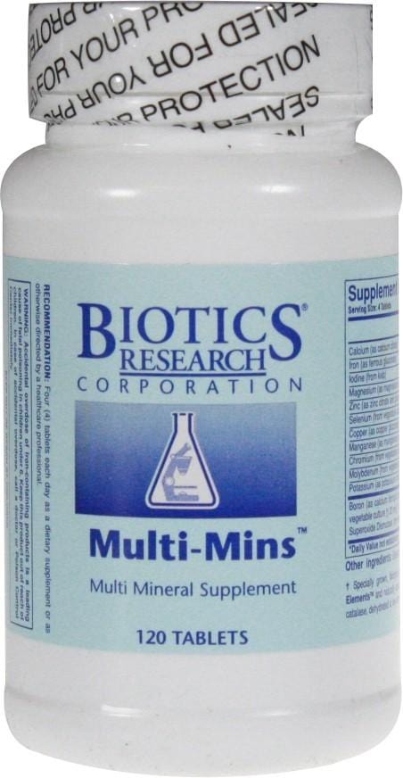 Biotics Research Multi-Mins, 120Tabs