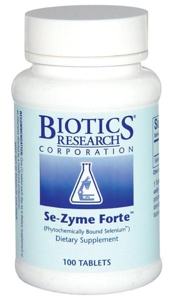 Biotics Research Se-Zyme Forte, 100Tabs