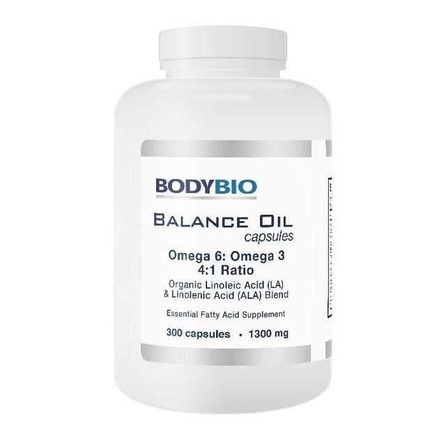 BodyBio Balance Oil Capsules, 1300mg, 300 Capsules