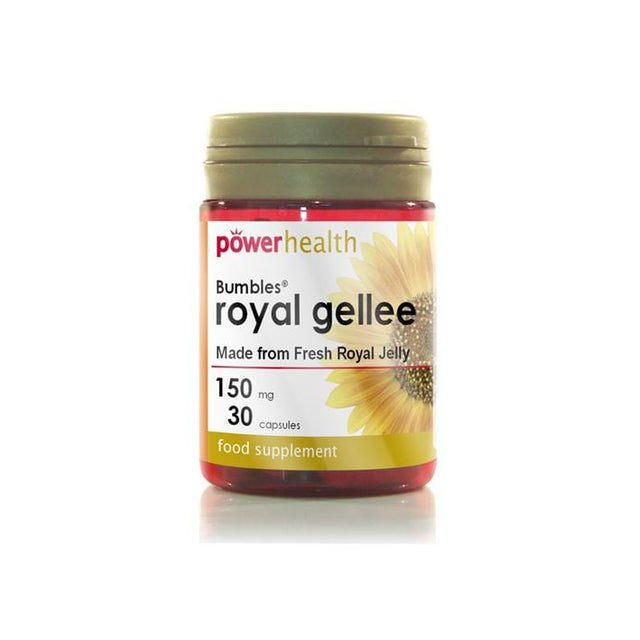 Power Health Bumbles Royal Gellee, 150mg, 30 Capsules
