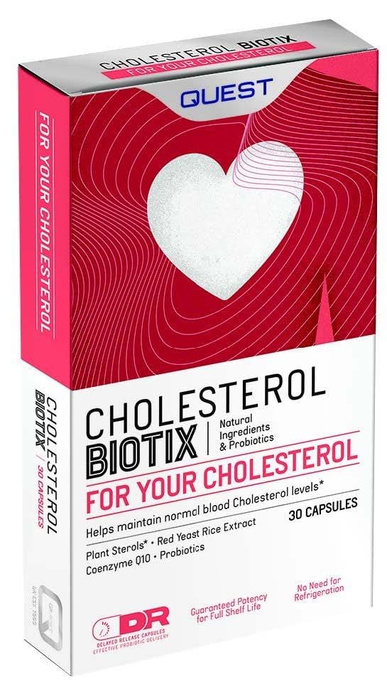 Quest Cholesterol Biotix, 30 Capsules