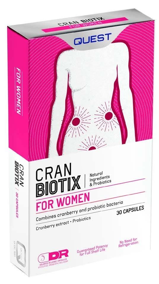 Quest Cran Biotix, 30 Capsules