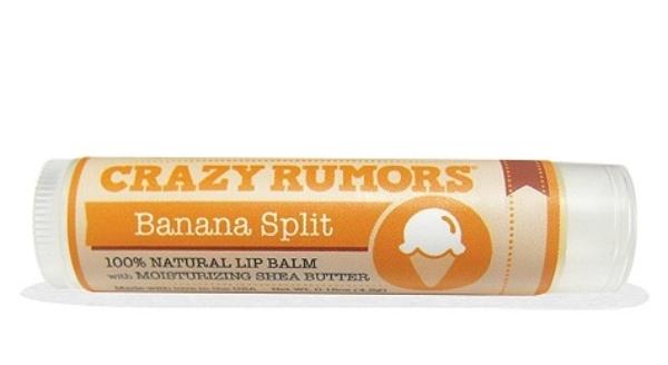Crazy Rumors LipBalm Banana, 4 gr