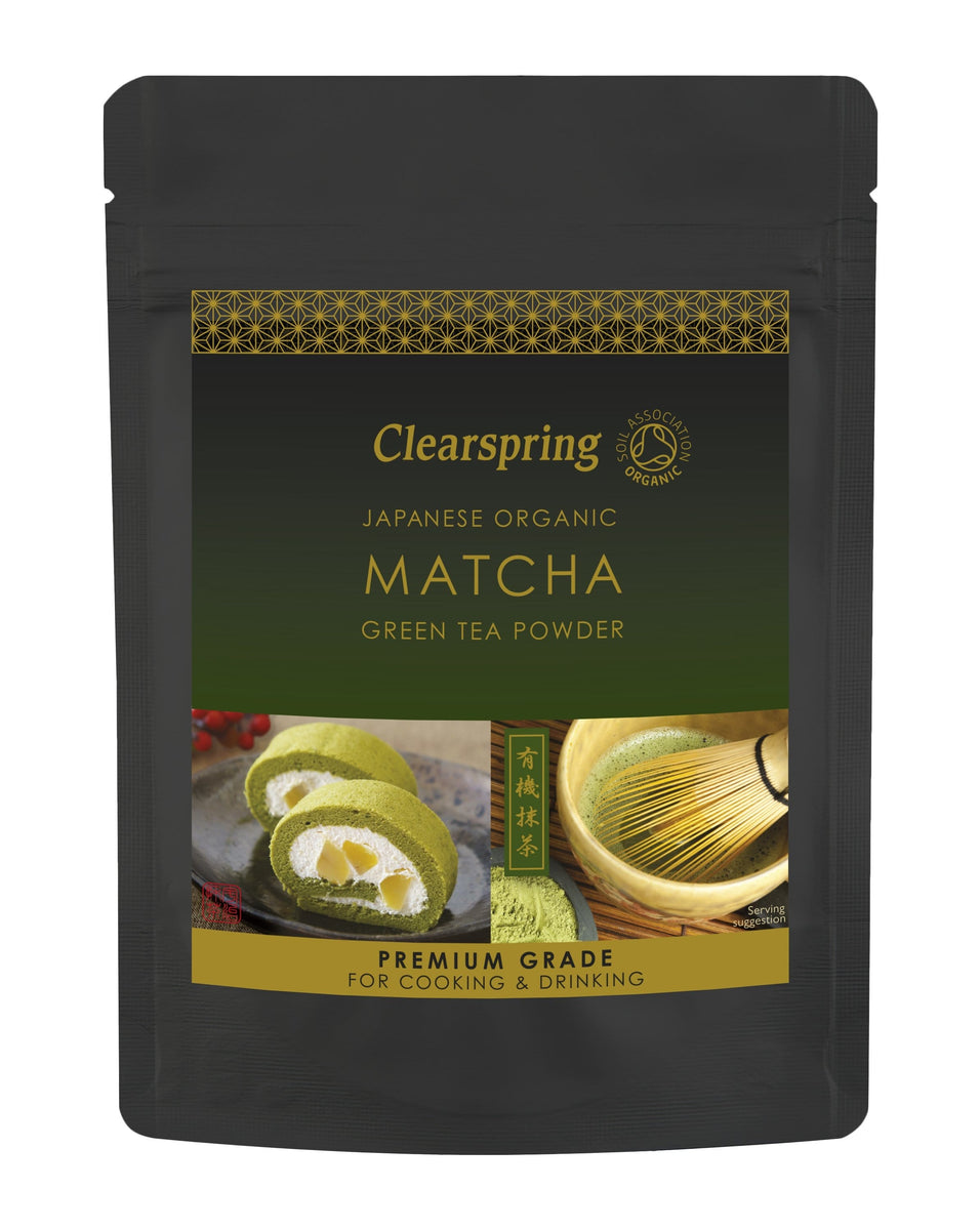 Clearspring Organic Matcha Green Tea Powder (Premium Grade), 40gr Revital