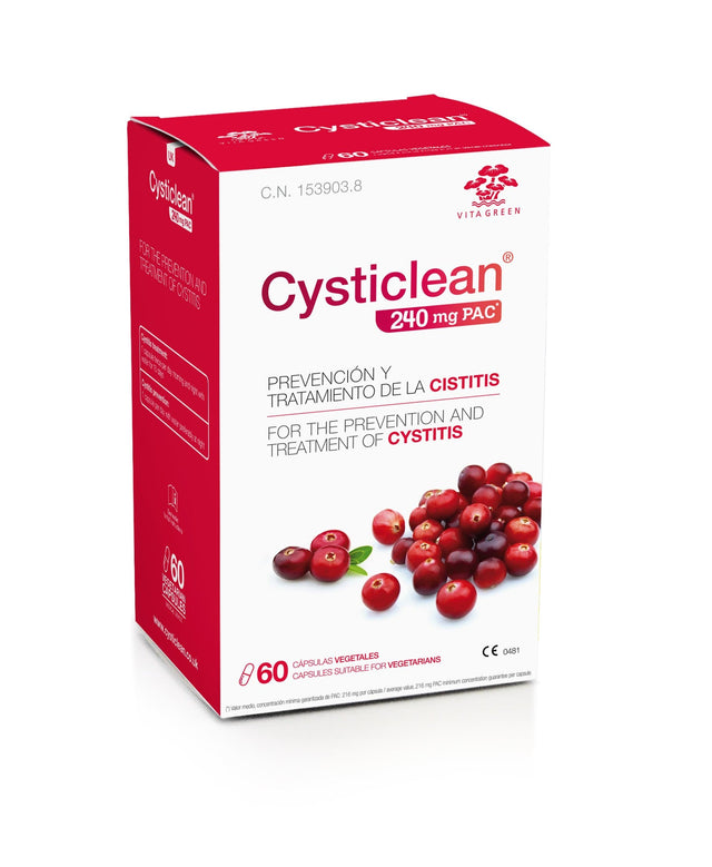 Cysticlean, 240mg, 60 VCapsules