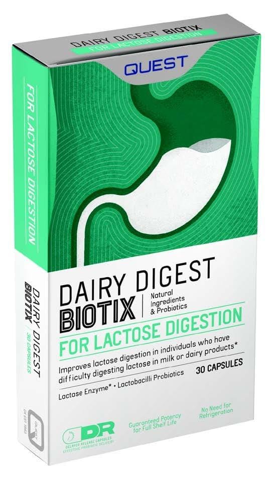 Quest Dairy Digest Biotix, 30 Capsules