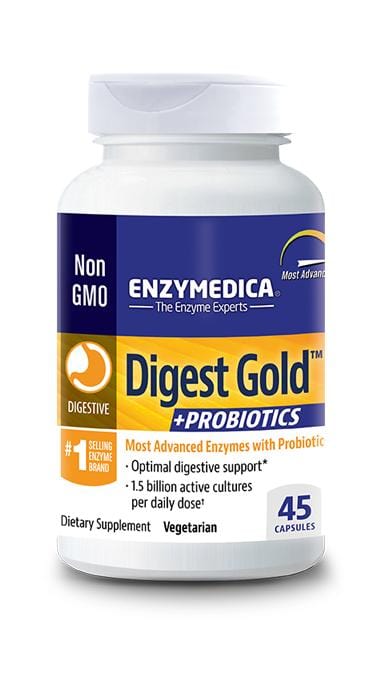 Enzymedica Digest Gold + Probiotics, 45 Capsules