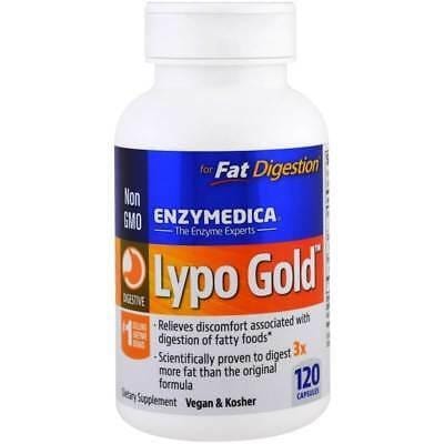 Enzymedica Lypo Gold, 120 Capsules