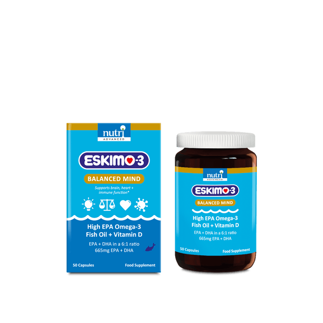 Eskimo-3 Balanced Mind, 50 Capsules