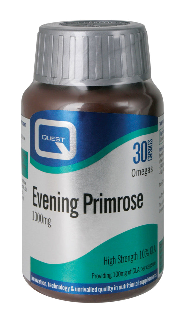 Quest Evening Primrose Oil, 1000mg, 30 Capsules
