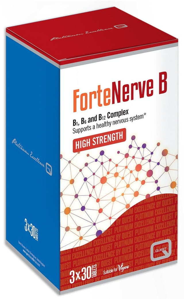 Quest Forte Nerve B, 30 Tablets