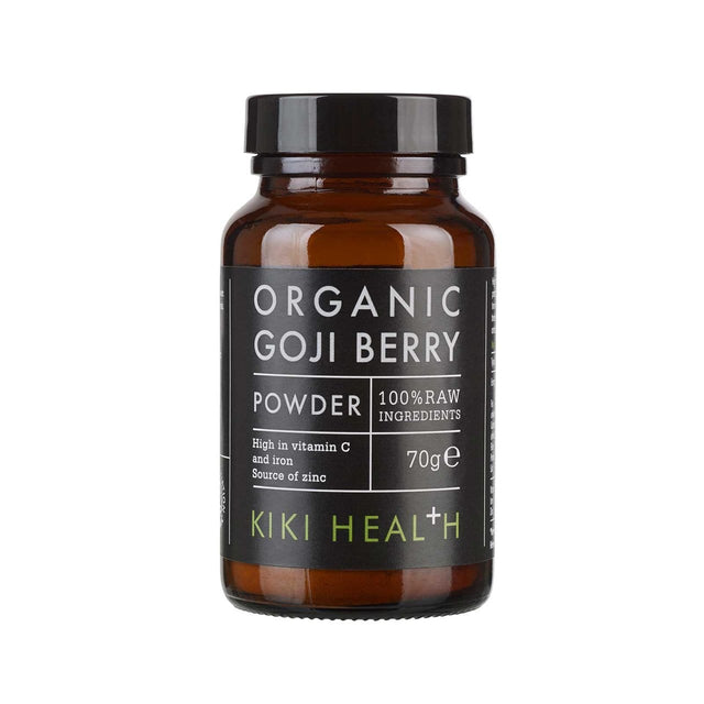 KIKI Health Organic Goji Berry Powder, 70gr