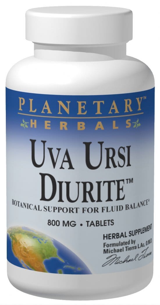 Planetary Herbals Uva Ursi Cleavers Complex, 800mg, 72 Tablets