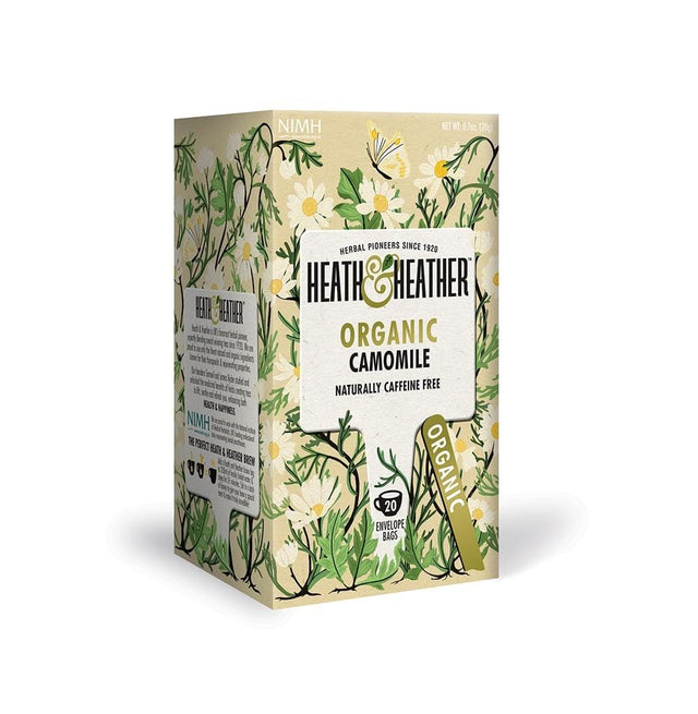 Heath & Heather Organic Camomile Tea, 20Bags