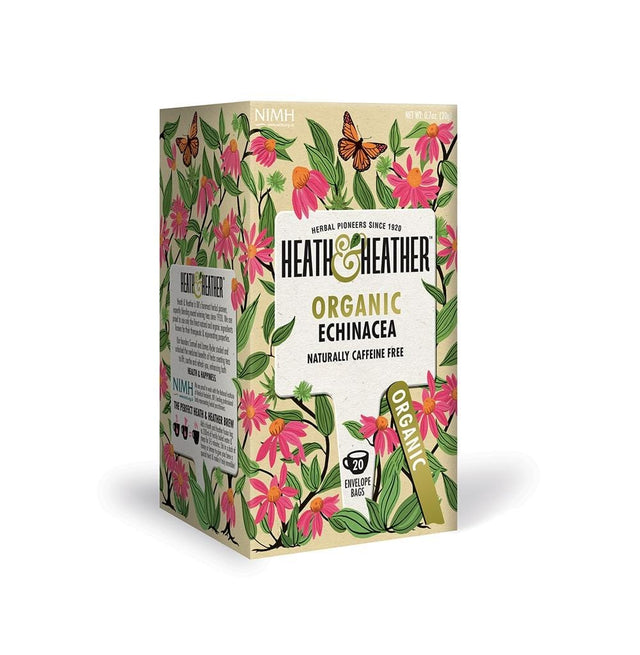 Heath & Heather Organic Echinacea Tea, 20Bags