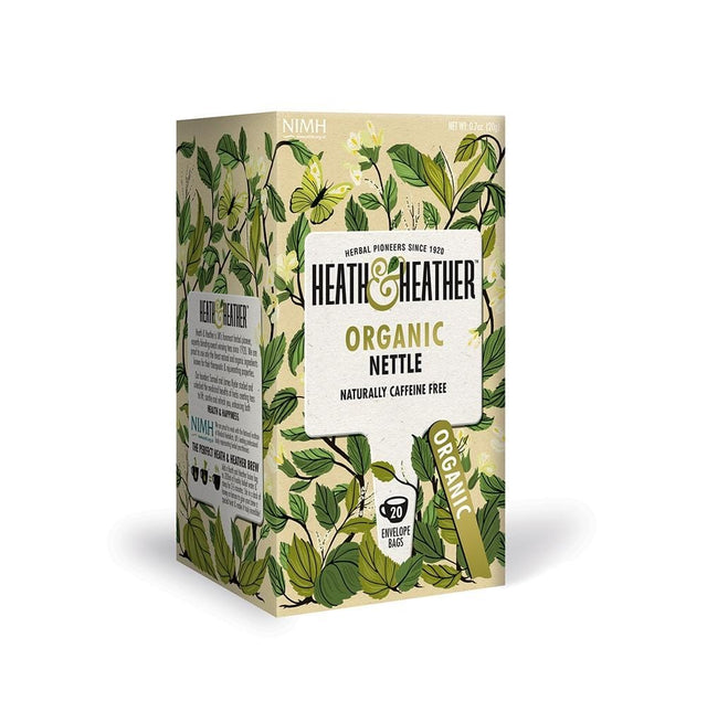 Heath & Heather Organic Nettle Tea, 20Bags