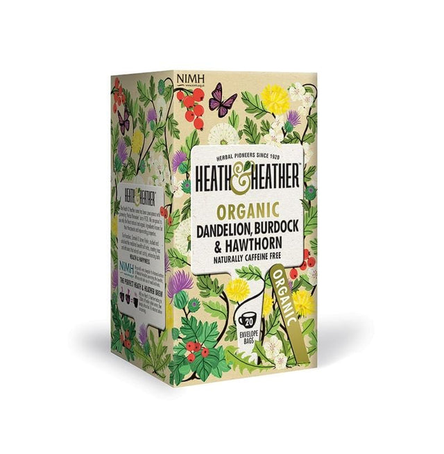 Heath &Heather Dandelion Burdock&Hawthorn Tea, 20Bags