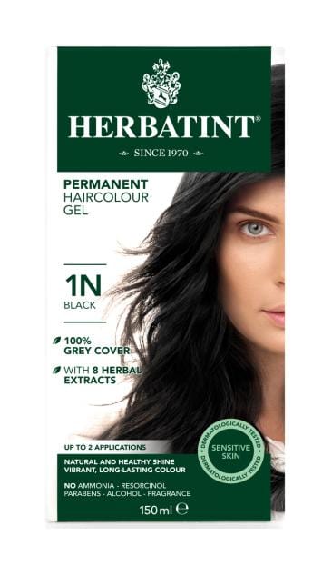Herbatint Hair Colour Black, 150ml