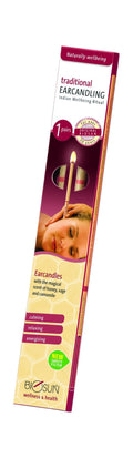 Biosun Ear Candles, Traditional, 1 Pair