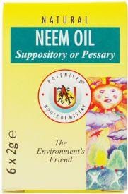 House of Mistry Neem Oil Pessaries, 2gr