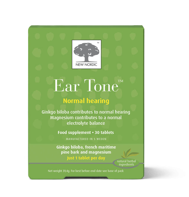 New Nordic Ear Tone, 30 Tablets