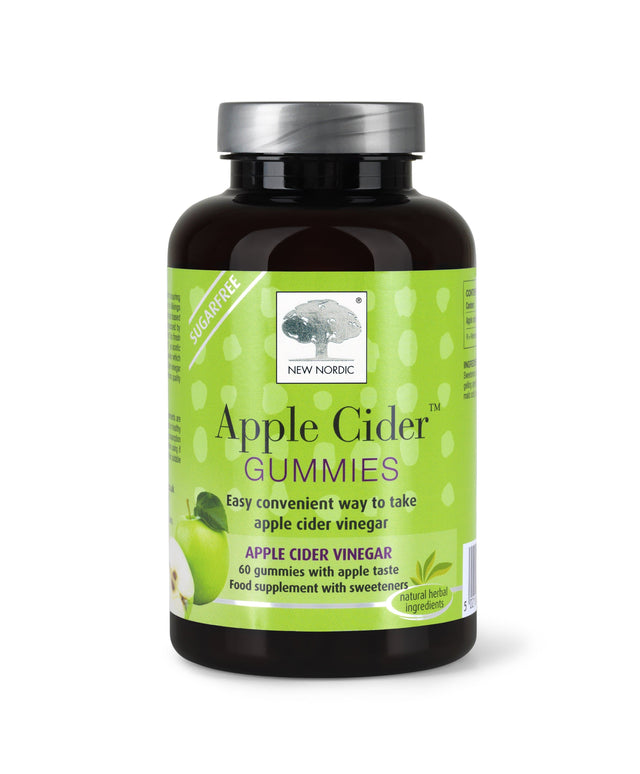 New Nordic Apple Cider Gummies, 60 Gummies