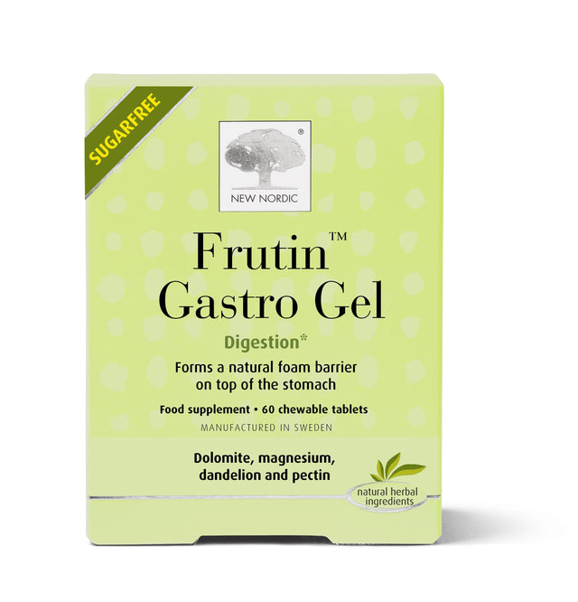 New Nordic Fruitin Gastro Gel, 60 Tablets