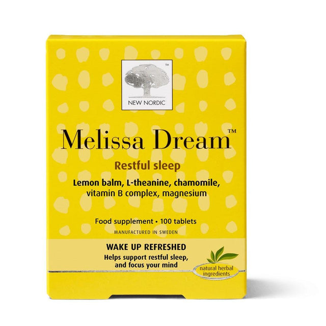 New Nordic Melissa Dream, 100 Tablets