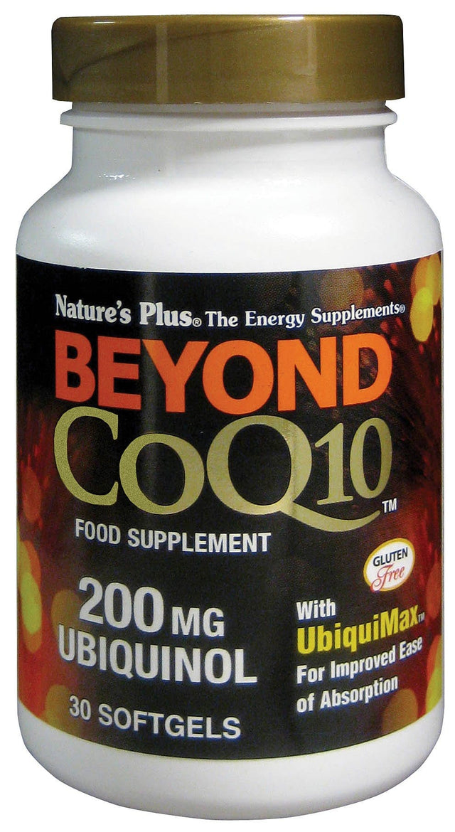 Nature's Plus Beyond CoQ10 Ubiquinol, 200mg, 30 SoftGels