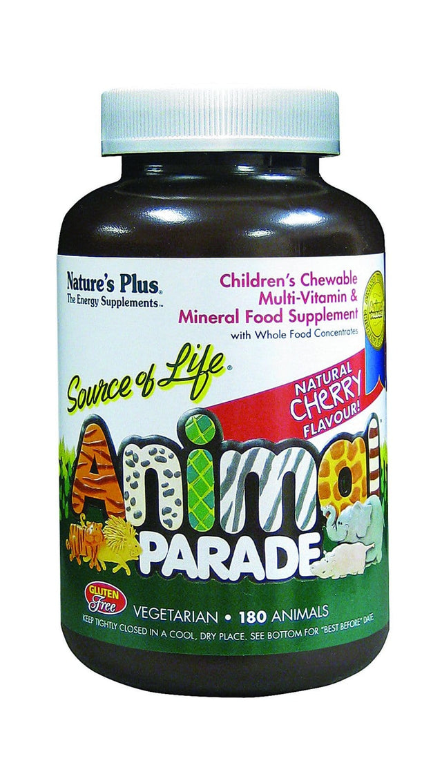 Nature's Plus Animal Parade, Cherry, 180 Tablets
