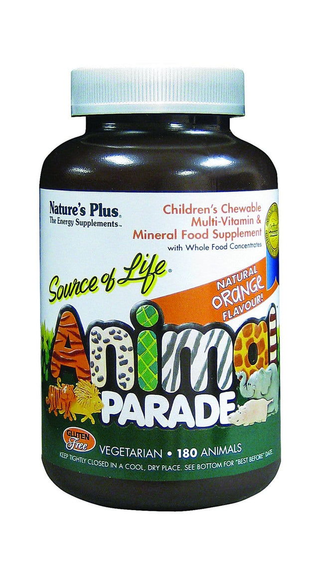 Nature's Plus Animal Parade, Orange, 180 Tablets