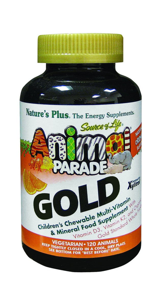 Nature's Plus Animal Parade Gold Orange, 120 Chewables