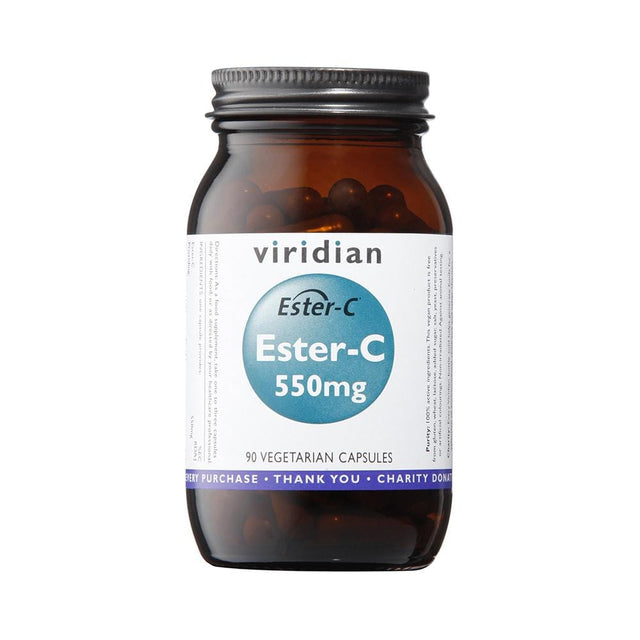 Viridian Ester-C, 550mg, 90 VCapsules
