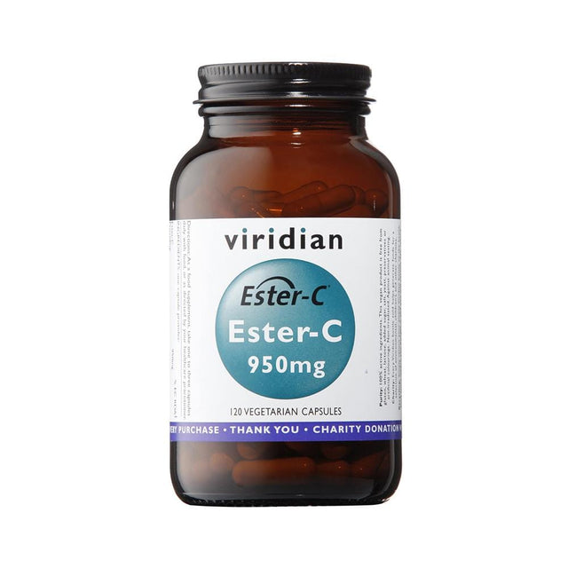 Viridian Ester-C, 950mg, 120 Capsules