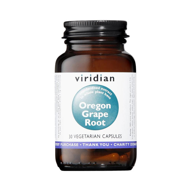 Viridian Oregon Grape Root Extract, 30 VCapsules