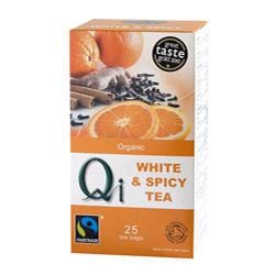 Hearbal Health Qi Fairtrade White Spicy Tea, 25 Bags