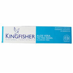 Kingfisher Aloe Vera Tea Tree Fennel Fluoride Free 100ml