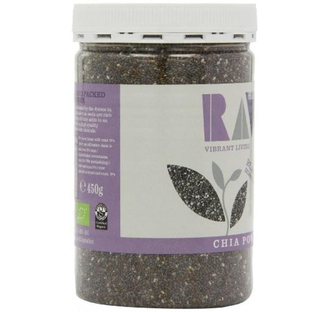 Raw Health Organic Chia Seeds, 450 g