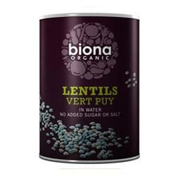 Biona Organic Puy Lentils, 400 gr